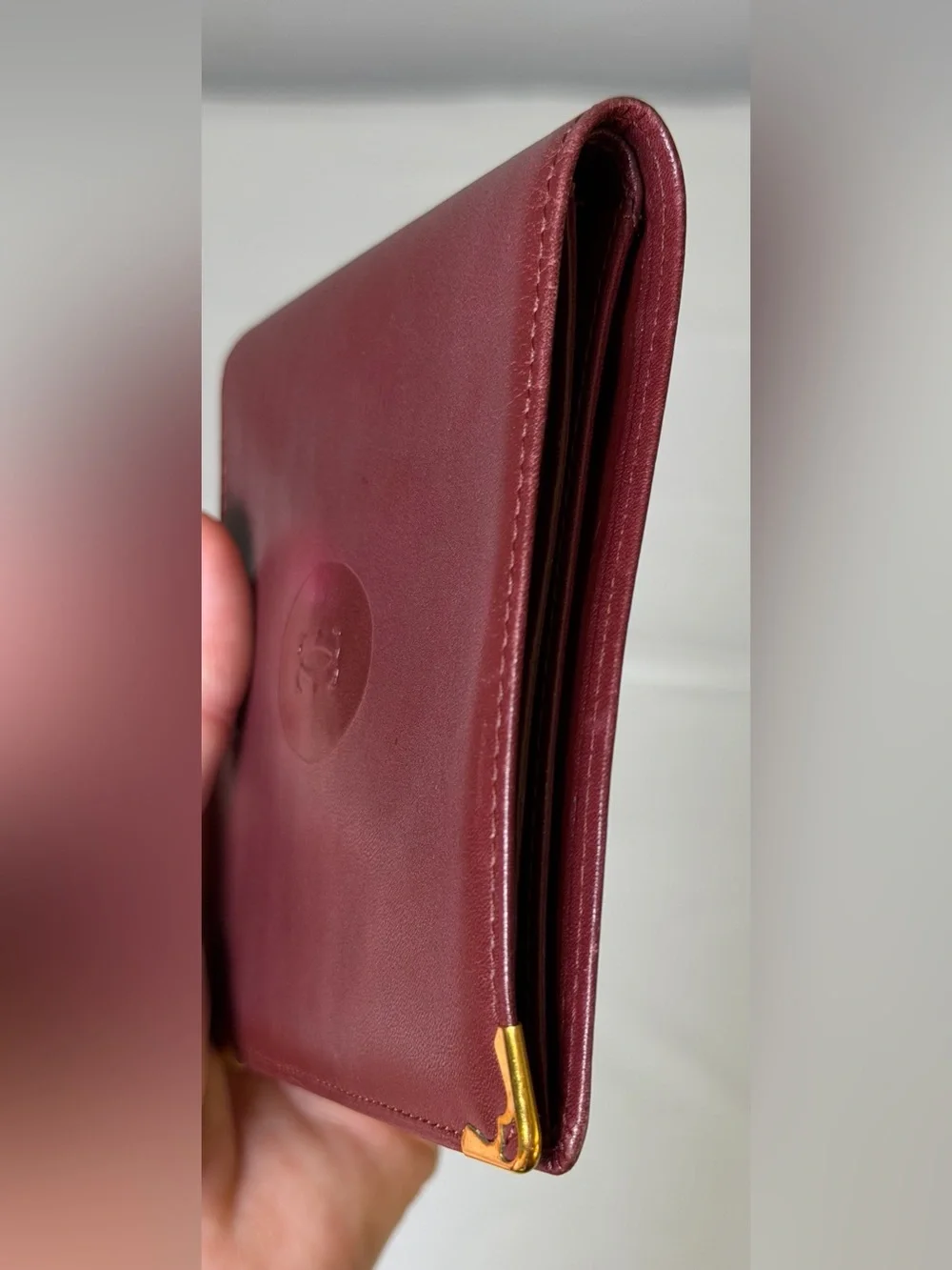 Cartier compact wallet